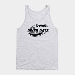 Name Thru Logo - River Rats 2 Tank Top